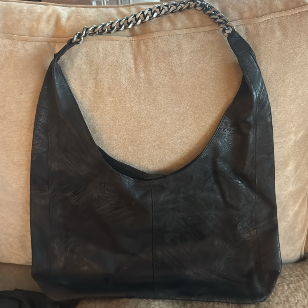Streets Ahead Black Chain Handle Women's Bag